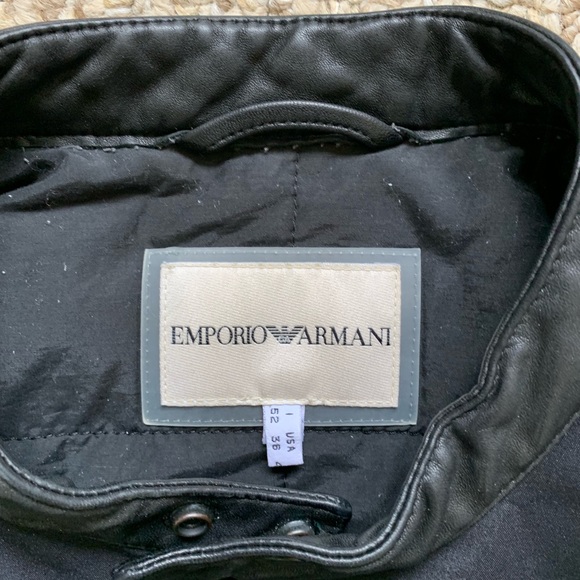 Armani nylon shell bomber jacket, great details - Picture 3 of 7